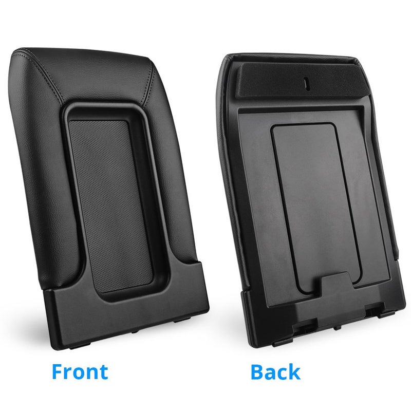 VANJING Compatible with Center Console Lid Cover Armrest Kit Chevy GMC Pickup Truck Suburban Tahoe Silverado Sierra Yukon XL Replaces 19127364 Black - Image 4